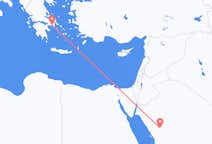 Flyreiser fra Al-`Ula, til Athen