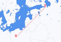 Flyrejser fra Sankt Petersborg, Rusland til Poznan, Polen