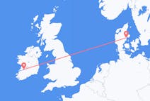 Flyreiser fra Århus, Danmark til Shannon, County Clare, Irland