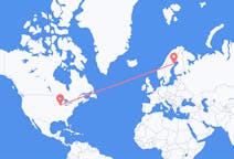 Flights from Chicago, the United States to Skellefteå, Sweden