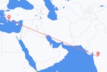 Flights from Aurangabad, India to Dalaman, Turkey