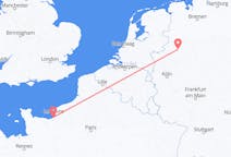 Flyreiser fra Münster, Tyskland til Deauville, Frankrike