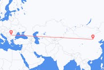 Flyg från Hohhot, Kina till Craiova, Rumänien