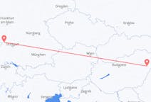 Flyreiser fra Debrecen, Ungarn til Karlsruhe, Tyskland