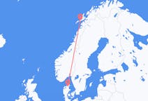 Flights from Svolvær, Norway to Aalborg, Denmark