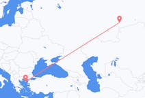 Flights from Chelyabinsk, Russia to Lemnos, Greece