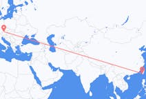 Flyg från Kaohsiung, Taiwan till Linz, Österrike