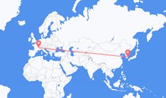 Flights from Pohang, South Korea to Lyon, France
