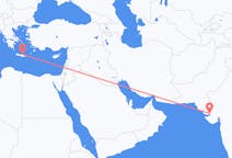 Flights from Kandla, India to Heraklion, Greece