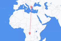 Flyg från Dundo, Angola till Aten, Grekland