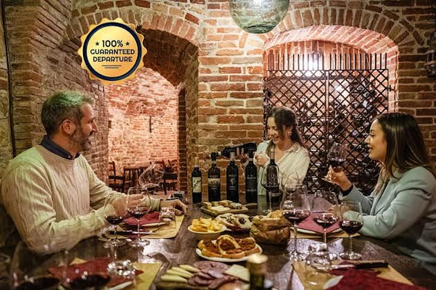 佛罗伦萨：奥尔恰谷布鲁内罗葡萄酒之旅：蒙塔尔奇诺蒙特普尔恰诺