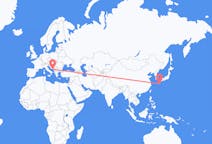 Flyrejser fra Yakushima, Kagoshima, Japan til Dubrovnik, Japan