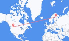 Flyreiser fra Kalispell, USA til Kuusamo, Finland