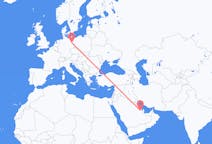 Loty z Al-Hufuf, Arabia Saudyjska do Berlina, Niemcy