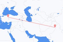 Flyrejser fra Sialkot, Pakistan til Ankara, Tyrkiet