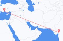 Flights from Vadodara to Antalya