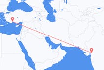 Flyrejser fra Vadodara til Antalya