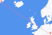 グリーンランドのから クルスク、オーストリアのへ グラーツフライト