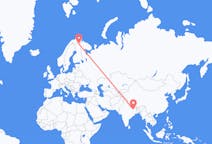 Flights from Patna, India to Ivalo, Finland