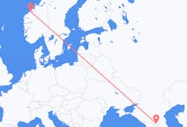 Flights from Vladikavkaz, Russia to Molde, Norway
