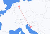 Loty z Zadar, Chorwacja do Paderborn, Niemcy