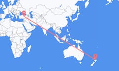 Flights from Tauranga, New Zealand to Sivas, Turkey