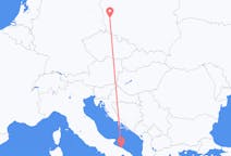 Fly fra Zielona Góra til Bari