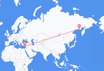 Loty z miasta Magadan do miasta Larnaka