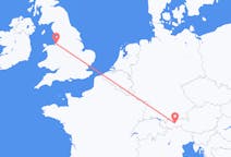 Flights from Innsbruck, Austria to Liverpool, the United Kingdom