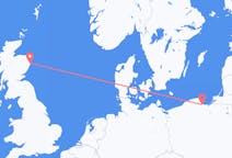 Vols de Gdańsk pour Aberdeen