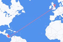 Flyrejser fra David, Chiriquí, Panama til Kirmington, England