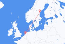 Loty z Amsterdam, Holandia z Sundsvall, Szwecja