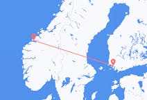 Flights from Molde, Norway to Turku, Finland