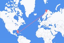 Fly fra Little Cayman til Kiruna