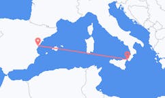 Flug frá Reggio Calabria til Castelló de la Plana