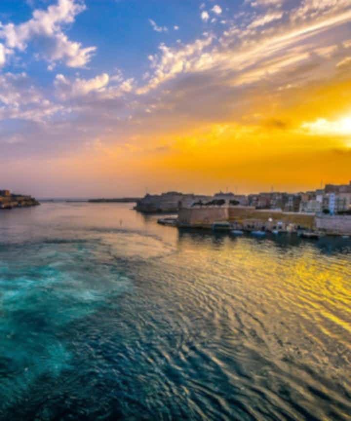 Flights from Sogndal, Norway to Valletta, Malta