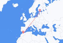 Flights from Fes, Morocco to Tallinn, Estonia