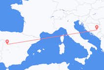 Flights from Salamanca to Sarajevo
