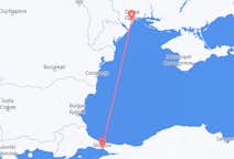 Flug frá Istanbúl, Tyrklandi til Odessa, Úkraínu