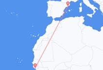 Flights from Bissau to Barcelona