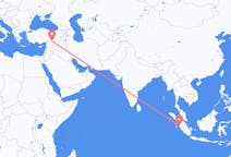 Flights from Padang, Indonesia to Şanlıurfa, Turkey