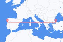 Flyg från Porto, Portugal till Istanbul, Turkiet