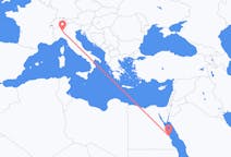 Flyg från Marsa Alam, Egypten till Milano, Italien