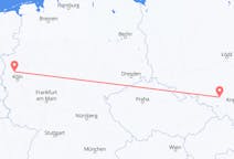 Flyg från Katowice, Polen till Düsseldorf, Tyskland