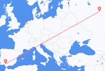 Flyg från Nizjnij Novgorod till Sevilla