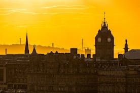 Privéfotografie en geschiedenistour door Edinburgh met een local