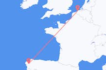 Flyrejser fra Santiago de Compostela til Ostend