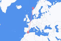 Vols depuis Oujda, le Maroc pour Molde, Norvège