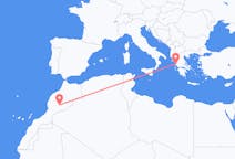 出发地 摩洛哥出发地 瓦爾扎扎特目的地 希腊普雷韋扎的航班