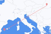 Fly fra Ivano-Frankivsk til Ibiza